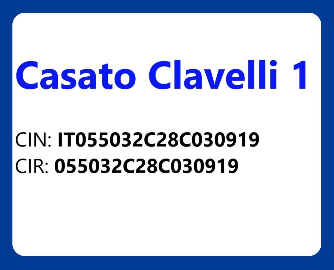 Casato Clavelli 1 Villa Collestatte Ngoại thất bức ảnh